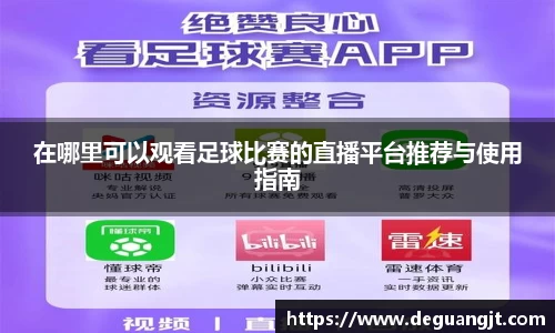 在哪里可以观看足球比赛的直播平台推荐与使用指南